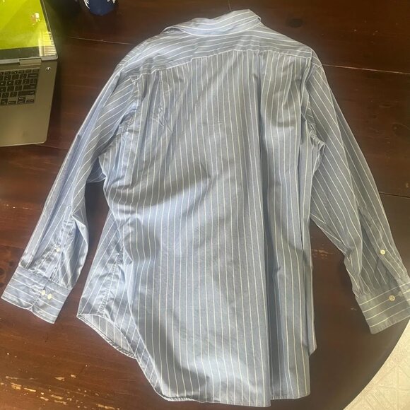 Polo Ralph Lauren Men's Button Up Dress Shirt Size 17 32/33 Philip - Picture 2 of 4